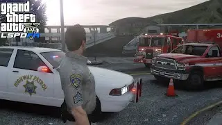 GTA 5 LSPDFR SAHP PATROL 1