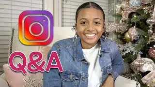 Instagram Q & A  (Get to Know Me) - Vlogmas Day 14 | LexiVee03
