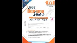 HIZ VE RENK YAYINLARI EFOR TYT DENEMESİ GEOMETRİ ÇÖZÜMLERİ