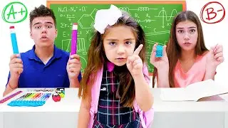 ستايسي وأرتيم يساعدان ميا في الاستعداد للمدرسة