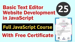 Basic Text Editor Website Development