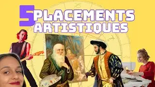 5 PLACEMENTS DE GRAND ARTISTE  ! 🎨🎸🎭