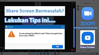 Tips Mengatasi Share Screen Bermasalah Ketika Zoom Meeting Pada Laptop