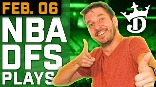 DraftKings NBA DFS Picks Today (2/6/25) | NBA DFS ConTENders