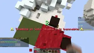 Playing Skywars on CubeCraft Java