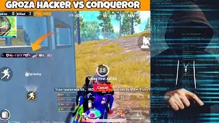 Groza Aimbot Hacker In Conqueror Lobby | PUBG Mobile | Mr Spike