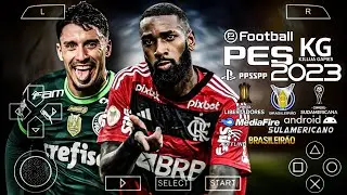 Pes 2023 PPSSPP Sul-Americano Com Brasileirão e Libertadores 100% Atualizado