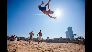[FIT] SOHILDAGI TRIKING    [beach tricking] juda qiziqarli