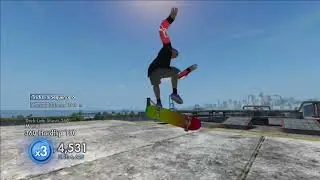 Skate 3 - Factory Roofs Trickline Clip