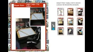 DRAFTING TABLE FOR ARCHITECTURE STUDENTS.