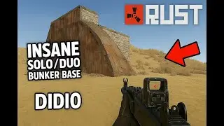 Best Starter Bunker for Solo/Duo | Rust PvE Base Design