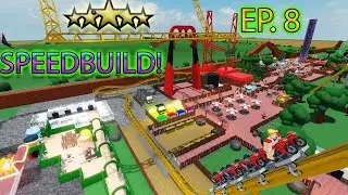 [Roblox: Theme Park Tycoon 2] SPEED BUILD EP. 8 - ADDING PARK DECORATIONS ( FIVE STAR PARK )