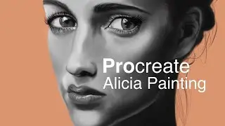 procreate alicia painting