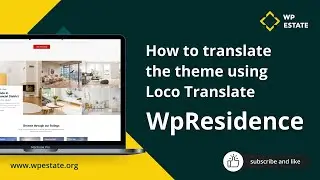 How to translate the theme in your language with Loco translate