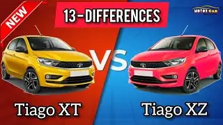 Tiago XT vs XZ 2021 || Detailed Comparison of Tiago Mid Variant || Car Consultant