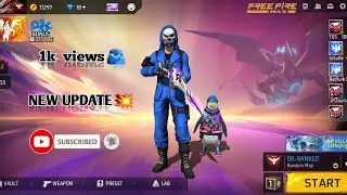 🥵FREE FIRE 🔥NEW UPDATE VERY NICE 😊UPDATE💥@INSANEDEVIL420
