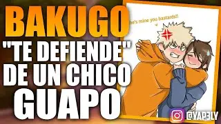 Bakugou te DEFIENDE de un chico guapo 🤭✨ | ASMR Bakugou | Roleplay