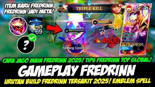 ITEM BARU FREDRINN JADI META❗CARA JAGO MAIN FREDRINN 2025❗BUILD FREDRINN TERSAKIT❗GAMEPLAY FREDRINN
