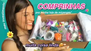 comprinhas de *miçangas* pra minha loja online | Mariana Vargas