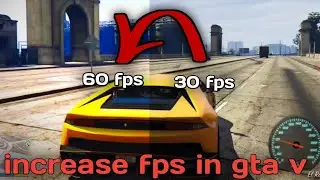 INCREASE FPS IN GTA V | NO BAN FROM ONLINE | NO MOD | HINDI TUTORIAL