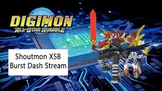 Digimon: All-Star Rumble Shoutmon X5B Burst Dash Stream