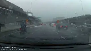 DDPAI Z50 - Front - Wet Afternoon 2