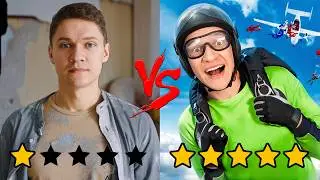 Doing Crazy Tasks - Rich vs. Poor Life