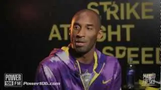 Kobe Bryant speaks on the Kobe 8 System with Mando Fresko