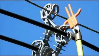 Aplicação do Espaçador Losangular 15 kV com Vara Telescópica   CPFL   SP