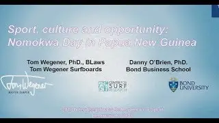 Sport, culture and opportunity - Dr Danny O’Brien & Dr Tom Wegener