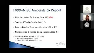 Vrakas CPAs + Advisors: Form 1099-MISC and 1099-NEC Learning Session