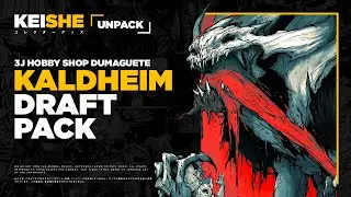 UNPACKING 6 KALDHEIM DRAFT PACK (3J HOBBY SHOP DUMAGUETE)
