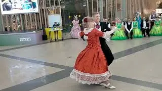Надежда Алехина и Иван Зинов.Итальянская мазурка