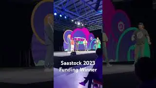 Saastock 2023 - Announcing the Winner of Startup Competition!