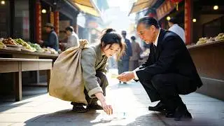 She collected trash to treat her mother, a passing tycoon recognized her as his daughter