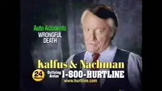 Kalfus and Nachman Law Firm commercial (2002)