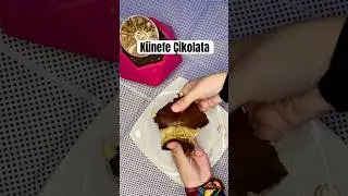 Künefe çikolata || Antep fıstıklı ve kadayıflı viral çikolata || Kunefe chocolate || Dubai çikolata