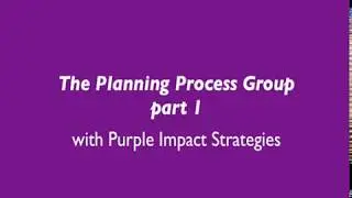 Planning Process Group part 1