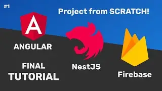 #01 - Creating a real App with Angular, NestJS and Firebase