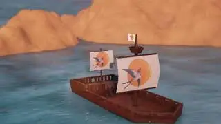 Toy Sailboat