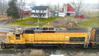 Shave and a Haircut while chasing a train over 4 subdivisions W&LE tunnelmotors 431