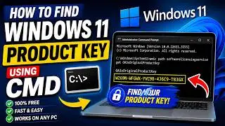 How to Find Windows 11 Product Key Using CMD | Easy Command Prompt Method