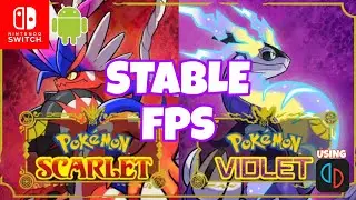 Pokemon Scarlet on Yuzu Settings (30fps) Snapdragon 8gen 2