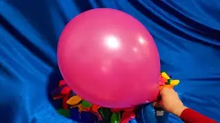 FUN COLORFUL BALLOONS POP PART 4!!!