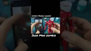 Iron Man zombie | custom Marvel Legends