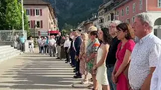 Facebook - 18 juin commémoration à  Cluses  - la Marseillaise