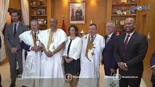 السفير الفرنسي يصل الداخلة على رأس وفد دبلوماسي واقتصادي هام