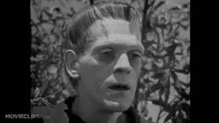 Frankenstein 68 Movie CLIP   The Monster Befriends Maria 1931 HD
