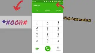 Cara mengubah sinyal 3G ke 4G #hp samsung # kode *#0011#