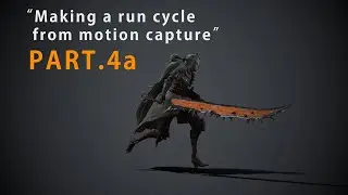 How to make a seamless run cycle from mocap data (PART.4a)